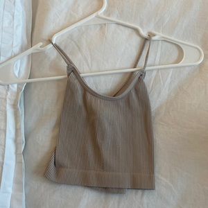 Cute Target Tan Workout Top